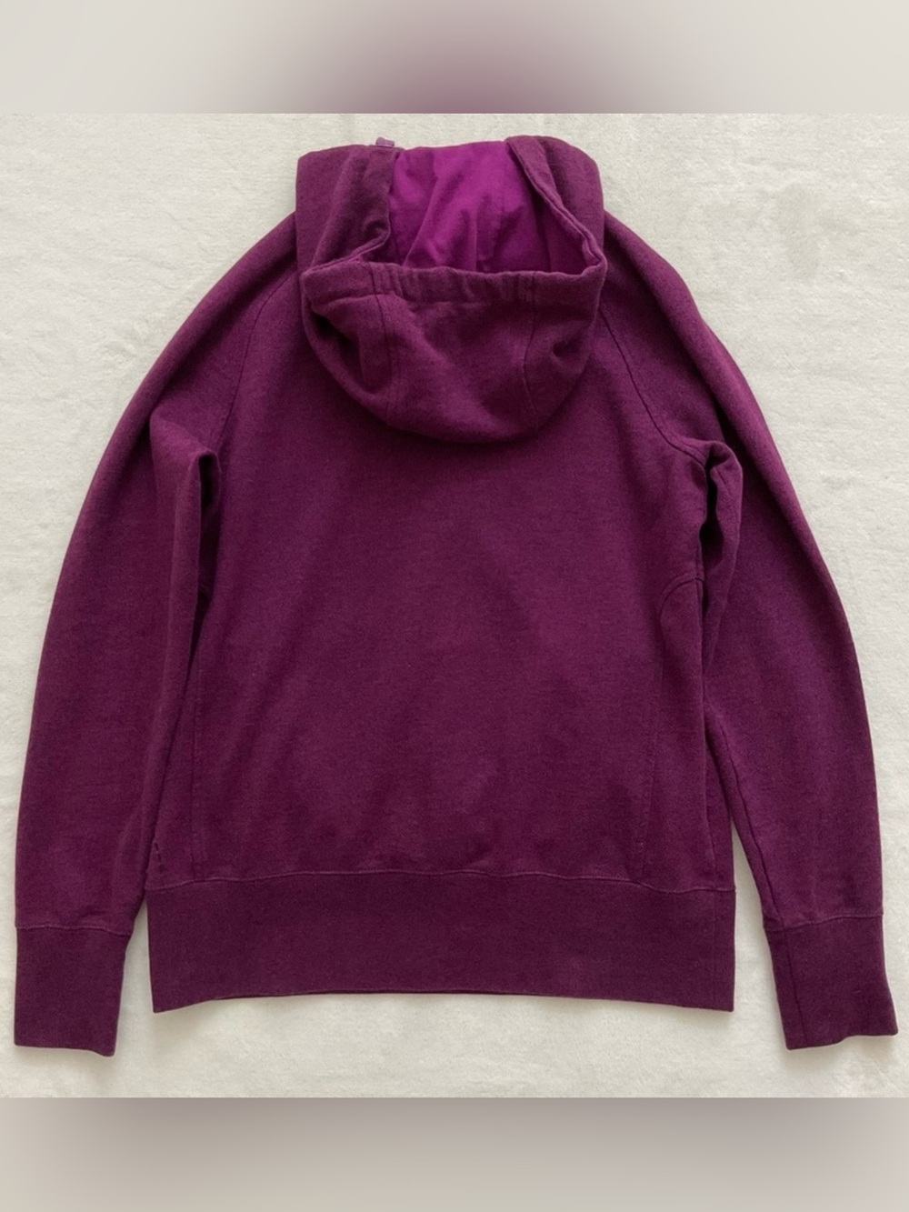 The North Face Women’s Asymmetrical Quarter Zip Hoodie Purple Medium - Picture 8 of 10